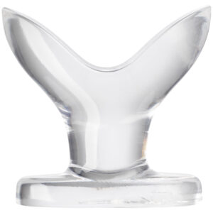 Master Series Anchored Butt Plug Klar - Clear