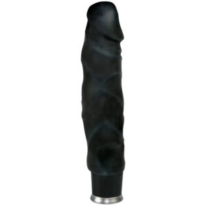 Nature Skin Big Vibe Dildo Vibrator 23,5 cm - Black