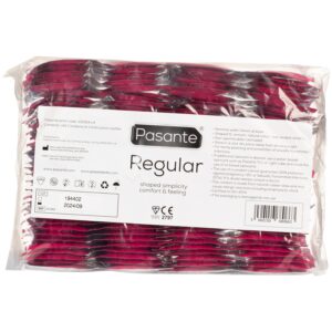 Pasante Regular Kondomer 144 stk - Clear