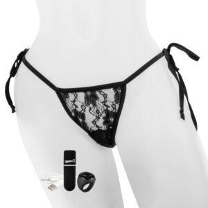 Screaming O My Secret Opladelig Vibrerende Trusse - Black