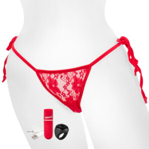 Screaming O My Secret Opladelig Vibrerende Trusse - Red