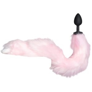 Taboom LED Unicorn Tail Butt Plug - Black