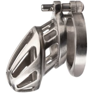 Bon4M S/M Metal Kyskhedsbælte - Silver - S