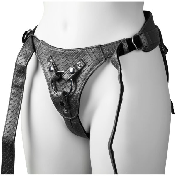 CalExotics Her Royal Harness The Regal Queen - Silver