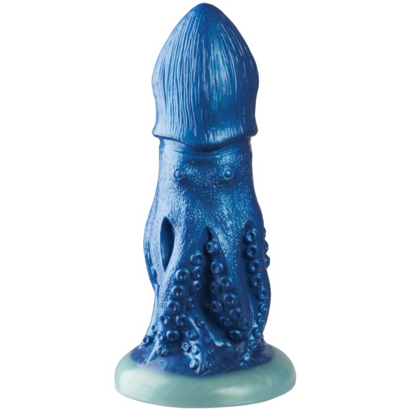 Creature Cocks Cocktopus Blæksprutte Silikone Dildo 21 cm - Blue