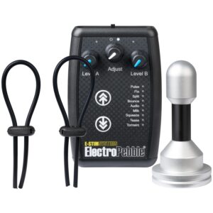 E-Stim ElectroPebble XPF Power Box Sæt - Sort