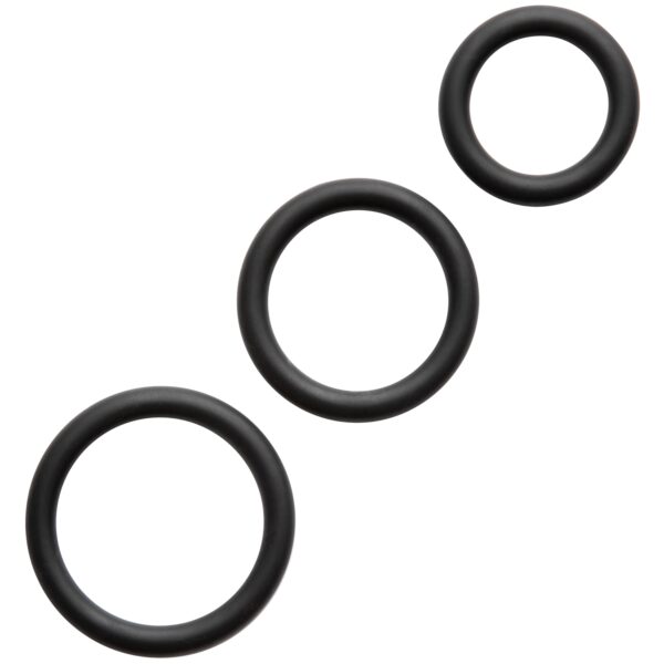 MR.MEMBR Penisring Sæt 3 stk - Black