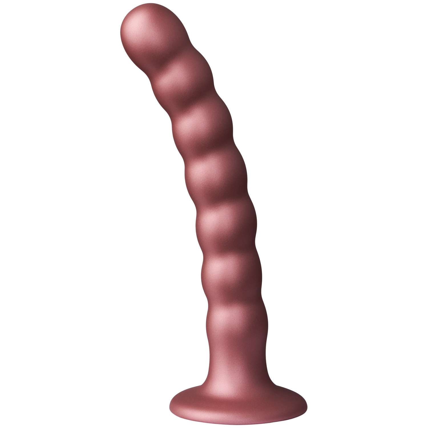 Ouch! Beaded Silikone G-punkts Dildo 17,5 cm Ouch! Beaded Silikone G-punkts Dildo 17,5 cm