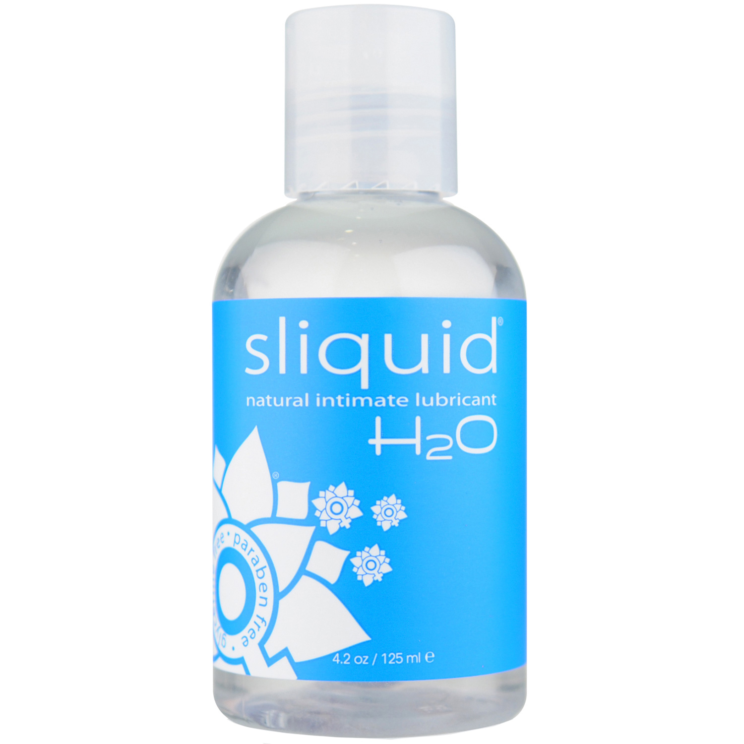 Sliquid H2O Vandbaseret Glidecreme 125 ml - Klar Sliquid H2O Vandbaseret Glidecreme 125 ml - Klar