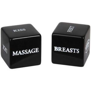 Touche Love Dices Erotiske Terninger - Sort