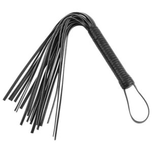 X - Sinful Sensual Bondage Mini Whip - Black