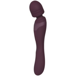 Amaysin Duo Opladelig Magic Wand og Dildo Vibrator - Bordeaux