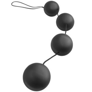 Anal Fantasy Deluxe Vibro Balls Analkugler - Sort