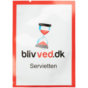 Blivved Servietten 8 stk. - Klar