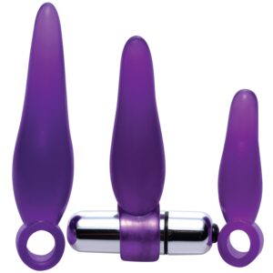 Frisky Fanny Fiddlers Finger Rimmer Butt Plugs - Lilla