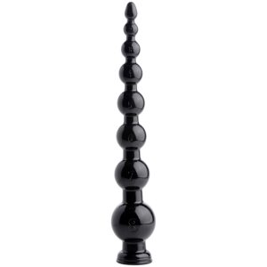 Hosed Graduated Beaded Hose 50 cm - Black