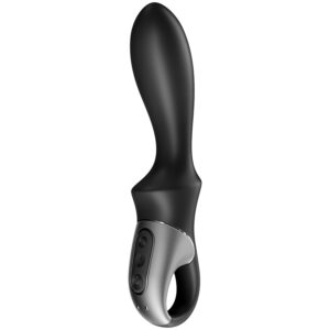 Satisfyer Heat Climax Anal Vibrator - Black
