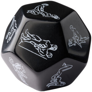 Sinful Sexstillinger Terninger - Black