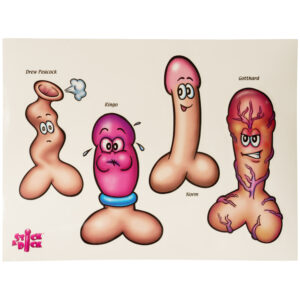 Stick A Dick Hunk - Mixed colours