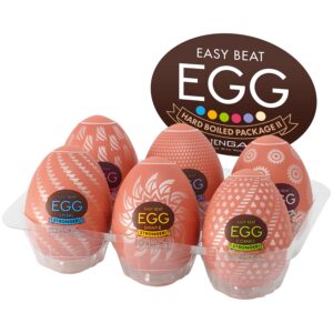 TENGA Easy Beat Egg Hard Boiled Package II - Brun